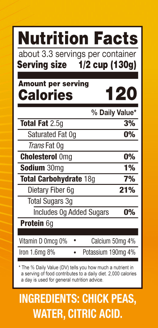 #300 (15oz) Chick Peas, Garbanzo Beans, N.S.A.