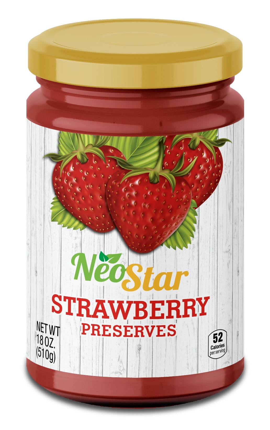 18oz Strawberry Jam