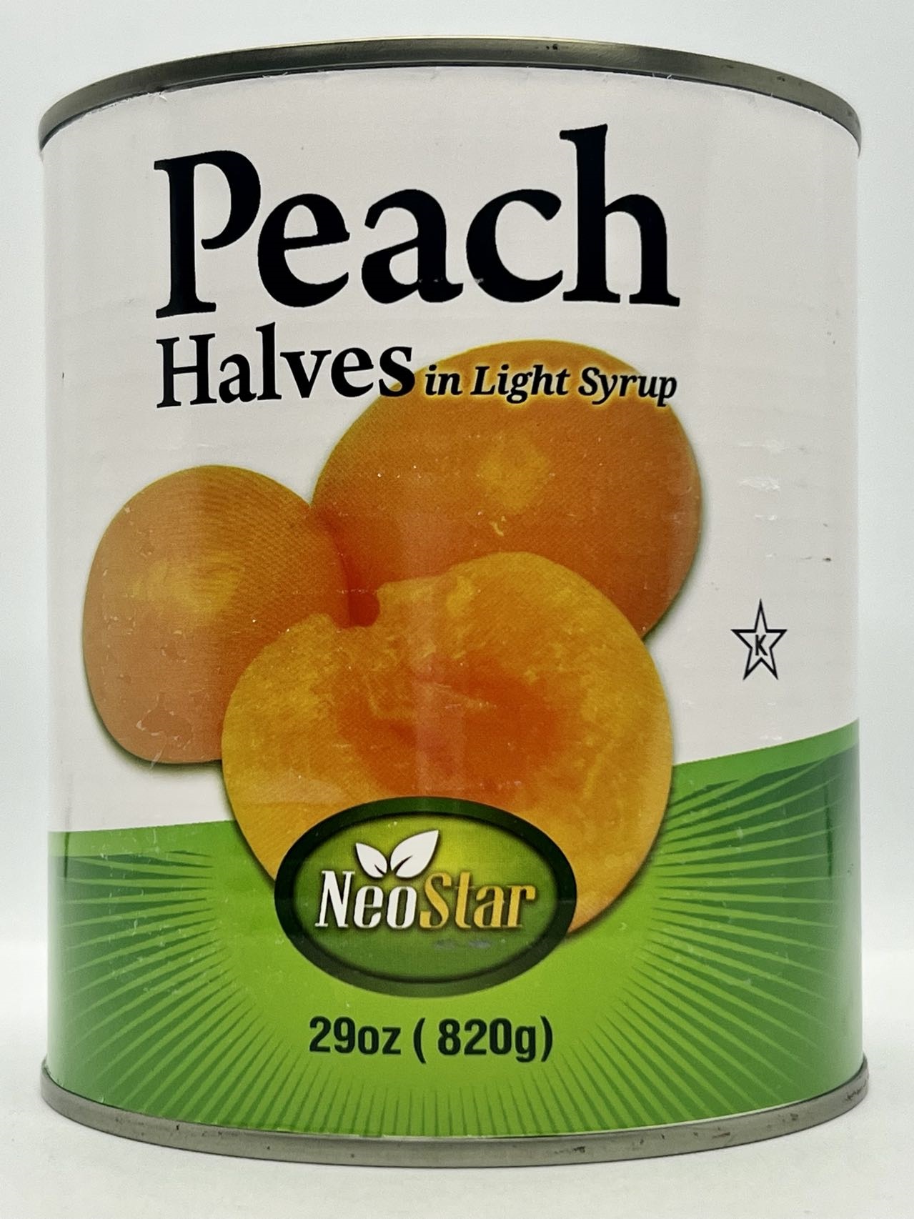 #2.5 (29oz) Peach Halves, Light Syrup