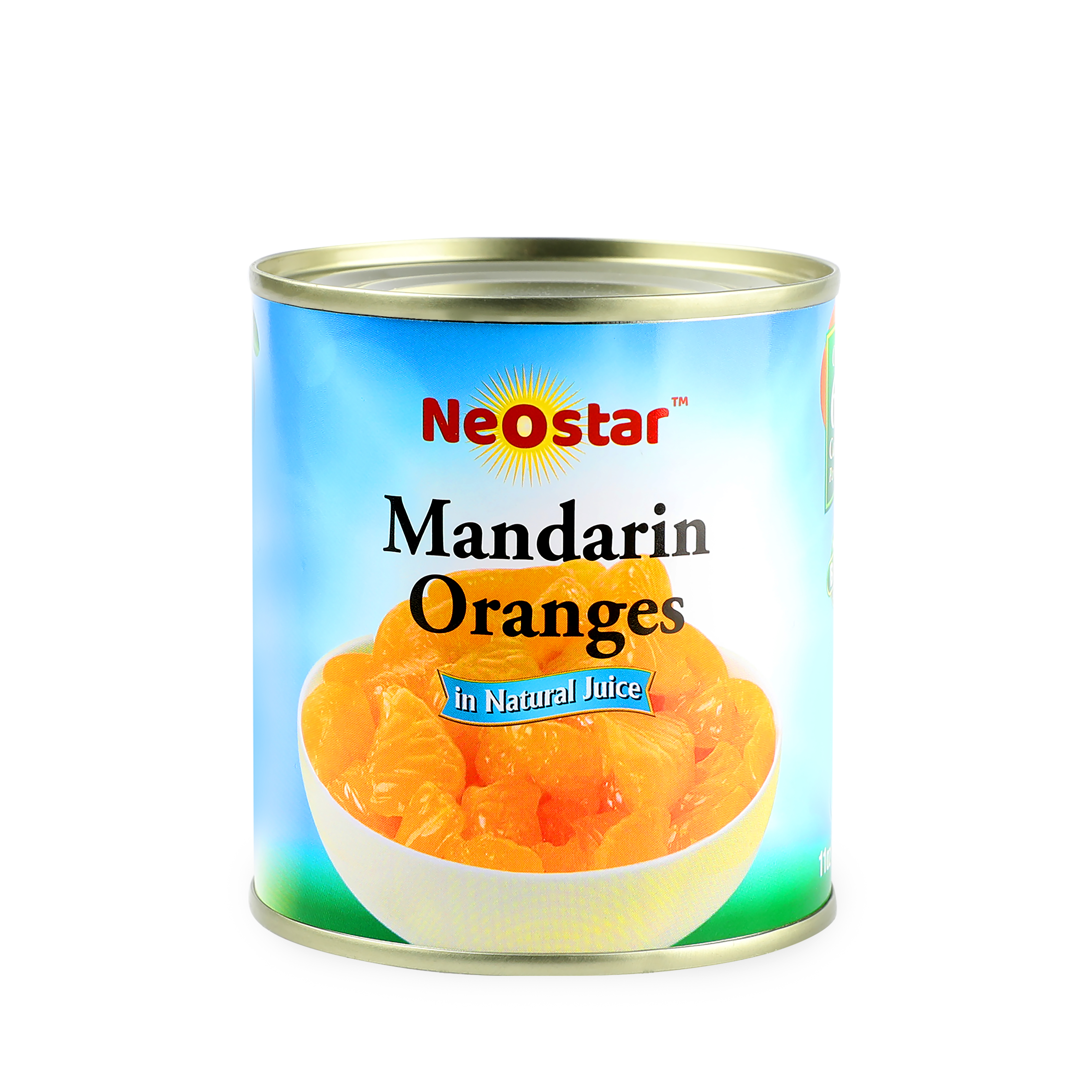 11oz Mandarin Oranges, Broken,  Natural Juice