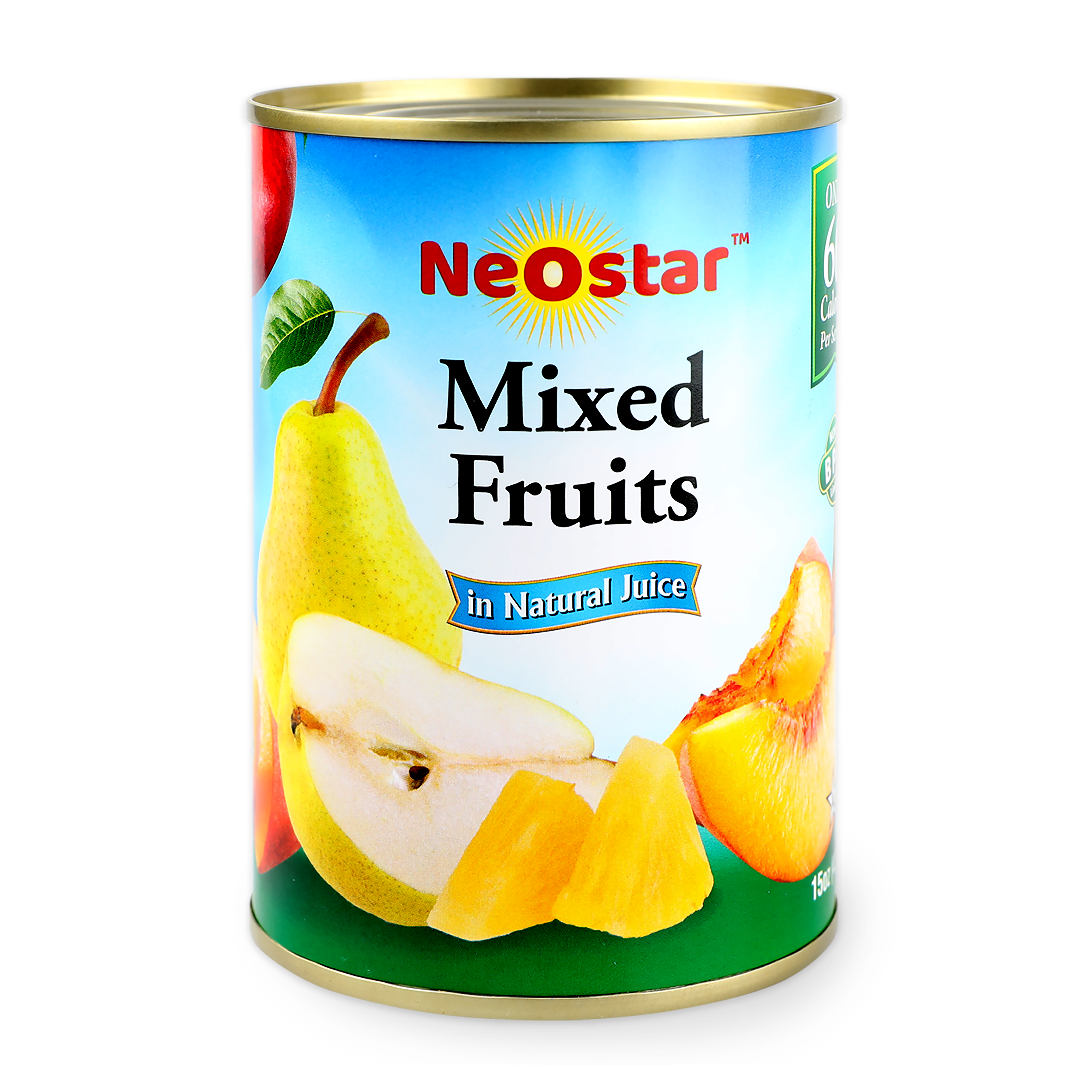 #300 (15oz) Mixed Fruits, Natural Juice