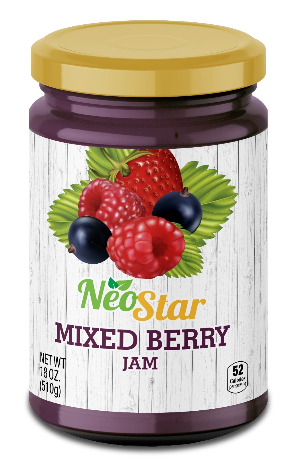 18oz Mixed Berry Jam
